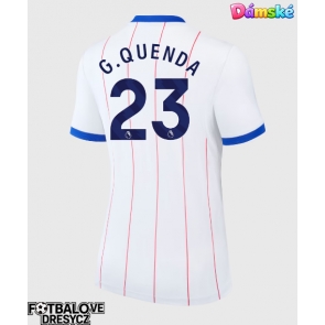 Chelsea Geovany Quenda #23 Dámské Alternativní Dres 2026-27 Krátký Rukáv Chelsea Geovany Quenda #23 Dámské Alternativní Dres 2026-27 Krátký Rukáv
